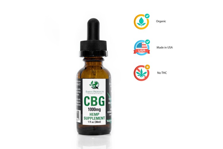 CBG Oil / Tincture 1000mg - Hemp Supplement (no THC)